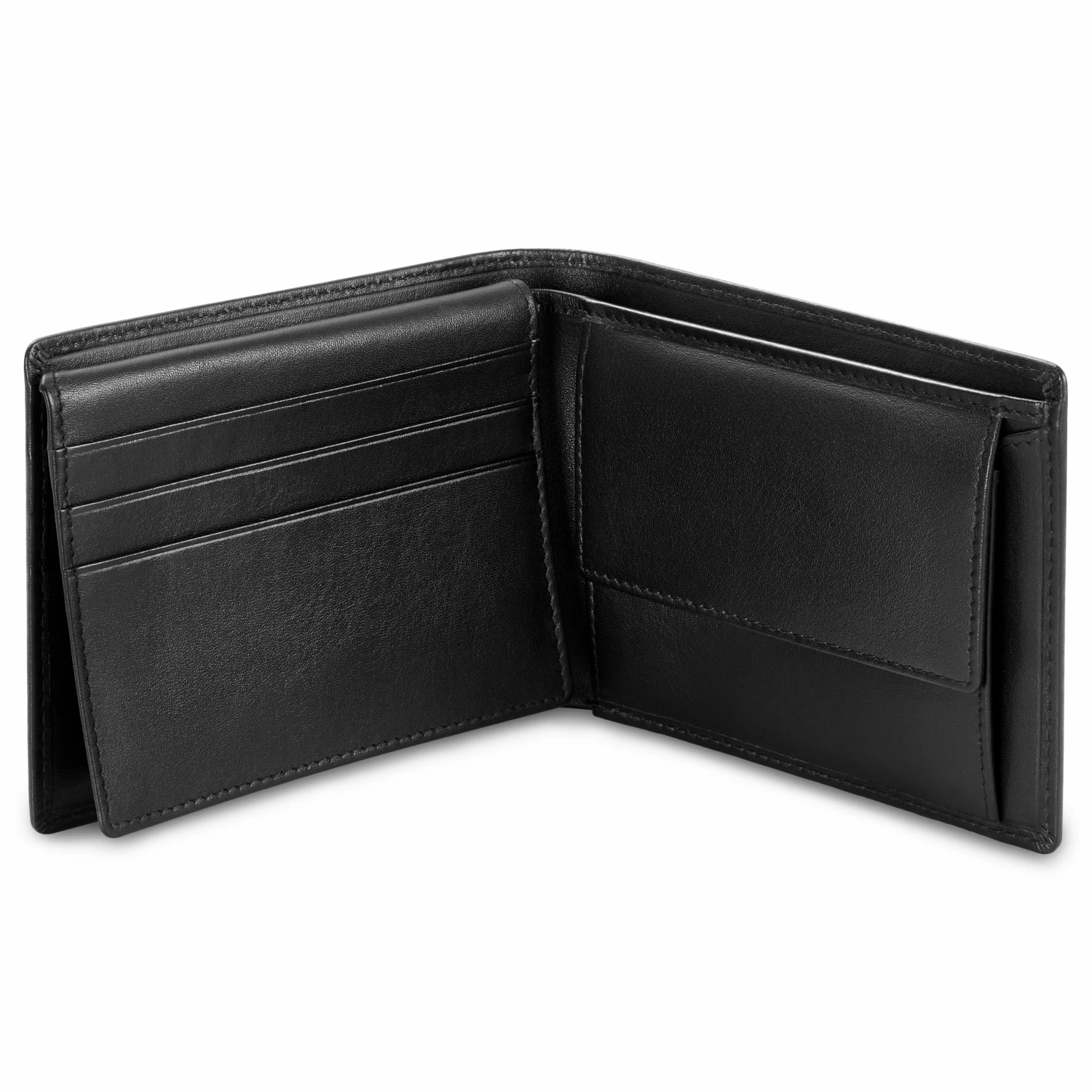 Lucleon Portefeuille en cuir noir Kingston pour carte d'identité française 2 Lucleon Portefeuille en cuir noir Kingston pour carte d'identité française – Image 2