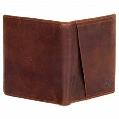 Lucleon Portefeuille en cuir havane Montreal Rustic à protection RFID -Portefeuilles Soldes 1 4 129 1 32 scaled