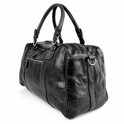 Delton Bags Sac de sport/weekend en cuir noir Matan 11 Delton Bags Sac de sport/weekend en cuir noir Matan -Portefeuilles Soldes 1 4 2 4 1 2