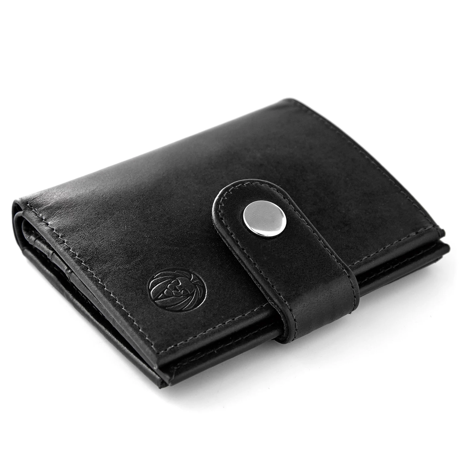 Lucleon Portefeuille noir Multi avec protection RFID 4 Lucleon Portefeuille noir Multi avec protection RFID – Image 4