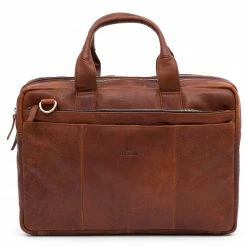 Lucleon Sac pour ordinateur portable Montréal en cuir marron -Portefeuilles Soldes 10 3 46 1 97 2 scaled