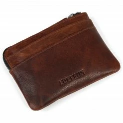 Lucleon Porte-monnaie Montreal zippé en cuir marron anti RFID 8 Lucleon Porte-monnaie Montreal zippé en cuir marron anti RFID -Portefeuilles Soldes 10 3 4 6 scaled