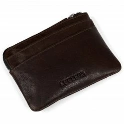 Lucleon Porte-monnaie Montreal zippé en cuir marron foncé anti RFID 8 Lucleon Porte-monnaie Montreal zippé en cuir marron foncé anti RFID -Portefeuilles Soldes 10 3 4 8 scaled