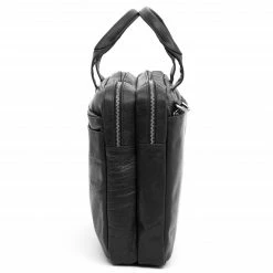 Lucleon Sac pour ordinateur portable Montréal en cuir noir -Portefeuilles Soldes 10 4 84 scaled