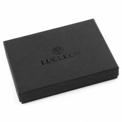 Lucleon Porte-cartes Lacey en cuir marron anti-RFID -Portefeuilles Soldes 10 5 67