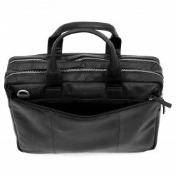 Lucleon Sac pour ordinateur portable Montréal en cuir noir -Portefeuilles Soldes 10 7 20 scaled