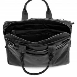 Lucleon Sac pour ordinateur portable Montréal en cuir noir -Portefeuilles Soldes 10 8 20 scaled