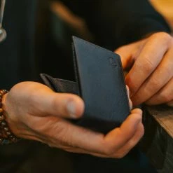 Lucleon Petit portefeuille noir California -Portefeuilles Soldes 10549 wallet