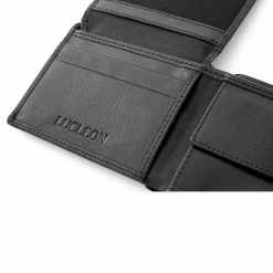 Lucleon Mon portefeuille noir -Portefeuilles Soldes 11 5 19 1