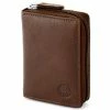 Lucleon Porte-cartes en cuir marron California