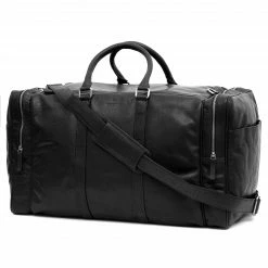 Lucleon Montreal Grand sac weekend en cuir noir -Portefeuilles Soldes 15 1 189 scaled
