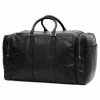Lucleon Montreal Grand sac weekend en cuir noir