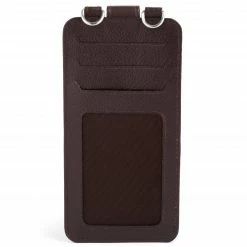 Lucleon Étui pour téléphone & porte-cartes Lamont en cuir marron foncé -Portefeuilles Soldes 15 3 101 scaled