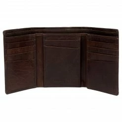Lucleon Portefeuille Montreal en cuir marron noisette RFID -Portefeuilles Soldes 16 4 31 scaled