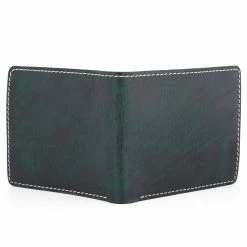 Salt & Hide Portefeuille en cuir vert Dermot -Portefeuilles Soldes 16 6 6 scaled