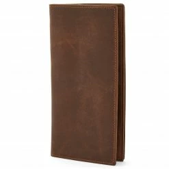 Collin Rowe Portefeuille marron - modèle large & slim