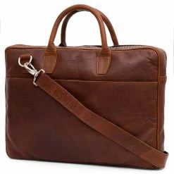 Lucleon Sac Montreal Executive Slim 15 pouces en cuir marron -Portefeuilles Soldes 17 1 5 1 136 scaled