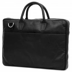 Lucleon Sac Montreal Executive en cuir noir 15 pouces