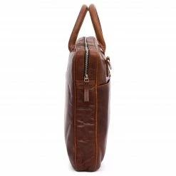 Lucleon Sac Montreal Executive Slim 15 pouces en cuir marron -Portefeuilles Soldes 17 4 18 scaled
