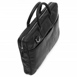 Lucleon Sac Montreal Executive en cuir noir 15 pouces -Portefeuilles Soldes 17 6 9 scaled