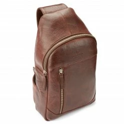 Lucleon Sac à bandoulière California Mini en cuir marron -Portefeuilles Soldes 18 5 copy 4 scaled