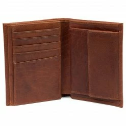 Lucleon Portefeuille en cuir Montréal Original de couleur havane RFID -Portefeuilles Soldes 19 3 2 1 scaled