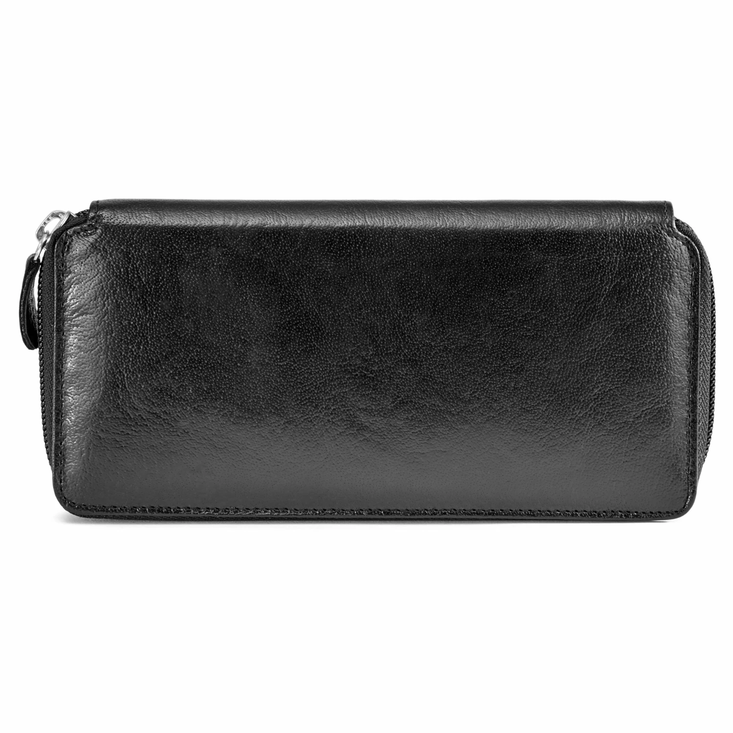 Lucleon Portefeuille en cuir noir California Accordion 4 Lucleon Portefeuille en cuir noir California Accordion – Image 4