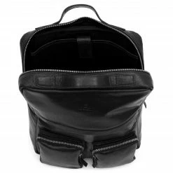 Lucleon Sac à dos Montréal Retro en cuir noir -Portefeuilles Soldes 19 9 1 scaled