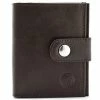 Lucleon Portefeuille marron Multi avec protection RFID
