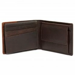 Lucleon Portefeuille Montreal Dotty en cuir marron RFID 9 Lucleon Portefeuille Montreal Dotty en cuir marron RFID -Portefeuilles Soldes 2 4 136 scaled