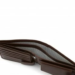 Lucleon Portefeuille ergonomique en cuir marron California -Portefeuilles Soldes 2 6 25