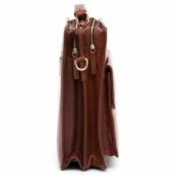 Lucleon Porte-documents Montréal compact en cuir noisette -Portefeuilles Soldes 2 6 45 scaled