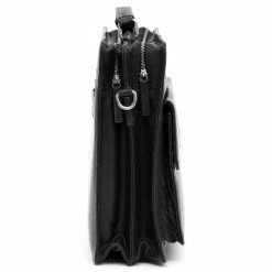 Lucleon Porte-documents compact Montreal en cuir noir -Portefeuilles Soldes 2 6 48 scaled