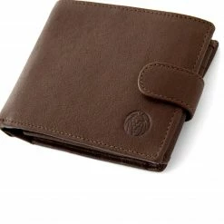 Lucleon Portefeuille ergonomique en cuir marron California -Portefeuilles Soldes 2 7 15