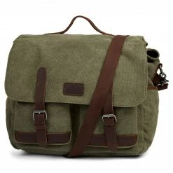 Salt & Hide Sac pour appareil photo Strom XL vert et marron