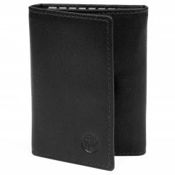 Lucleon Porte-clés Montréal en cuir noir RFID