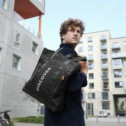 Lazy Bear Sac fourre-tout pliable noir Lamair -Portefeuilles Soldes 20219 1 square scaled