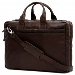 Lucleon Montreal Sac ordinateur XL en cuir marron foncé -Portefeuilles Soldes 3 1 135 1 45 1 57 1 160 scaled