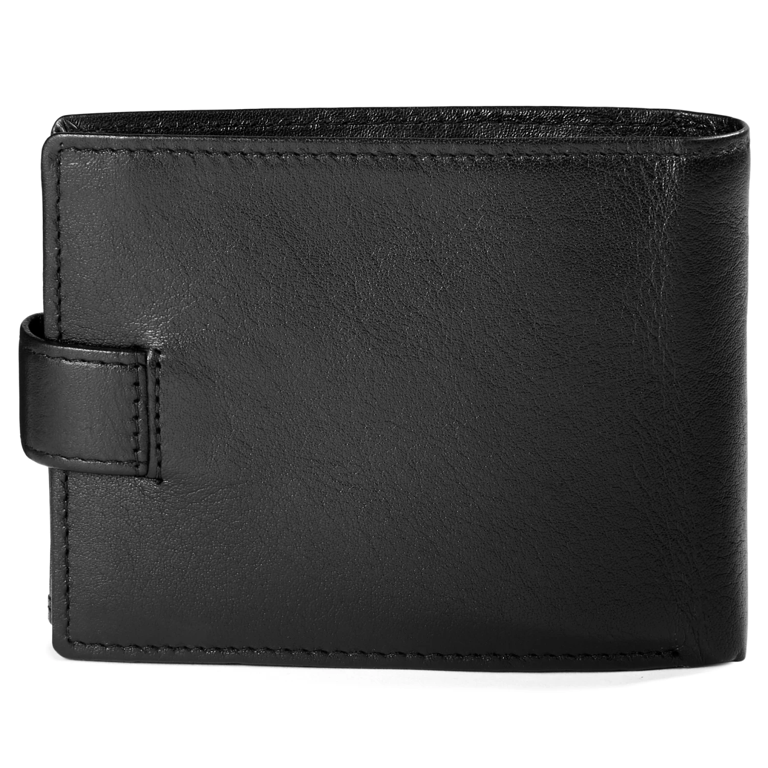 Lucleon Portefeuille en cuir noir ergonomique 6 Lucleon Portefeuille en cuir noir ergonomique – Image 6