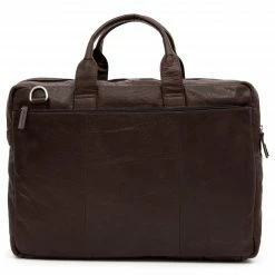Lucleon Montreal Sac ordinateur XL en cuir marron foncé -Portefeuilles Soldes 3 4 99 scaled