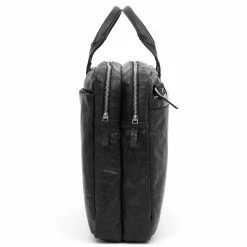 Lucleon Sac pour ordinateur portable XL Montréal en cuir noir -Portefeuilles Soldes 3 6 43 scaled
