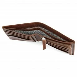 Lucleon Portefeuille en cuir tanné zip intérieur California -Portefeuilles Soldes 4 3 117 scaled
