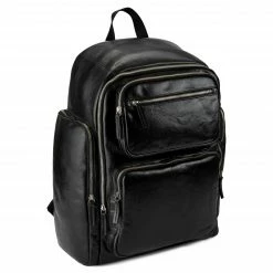 Lucleon Sac à dos California en cuir noir 8 Lucleon Sac à dos California en cuir noir -Portefeuilles Soldes 4 3 copy 13 scaled