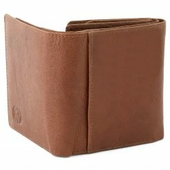 Lucleon Portefeuille en cuir pliant ocre California -Portefeuilles Soldes 5 2 165