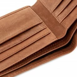 Collin Rowe Portefeuille en cuir marron ultra-doux -Portefeuilles Soldes 5 4 64 scaled