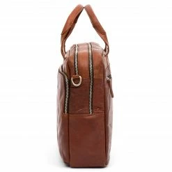 Lucleon Sac business Montréal en cuir marron -Portefeuilles Soldes 5 5 75 scaled
