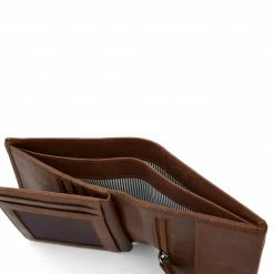 Lucleon Portefeuille fin ocre California -Portefeuilles Soldes 6 4 56