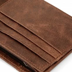 Collin Rowe Portefeuille marron à double volet -Portefeuilles Soldes 6 5 26 scaled