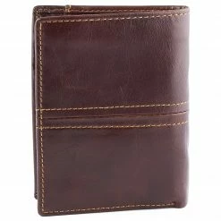 Collin Rowe Portefeuille en cuir marron fin -Portefeuilles Soldes 6 5 53