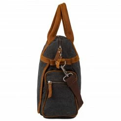 Salt & Hide Sac Sigurd gris foncé et havane pour ordinateur portable -Portefeuilles Soldes 6 6 54 scaled